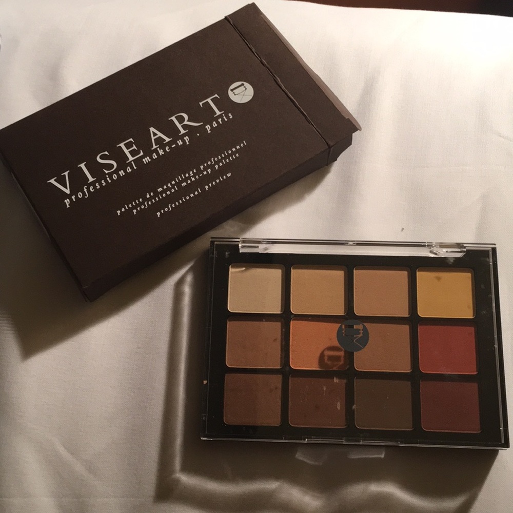 Brand new!! Viseart warm mattes palette